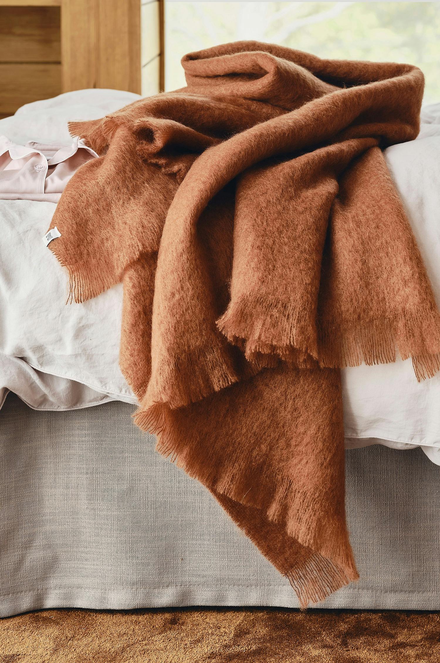 Mohairpledd pledd i mohair fra Mille Notti
